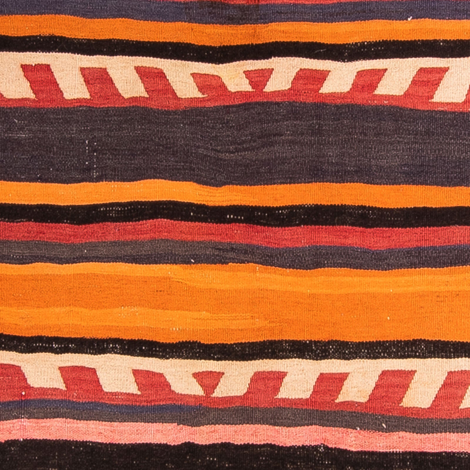 Alfombra de pasillo Alfombra Kelim - Antigua - 295 x 120 cm - multicolor