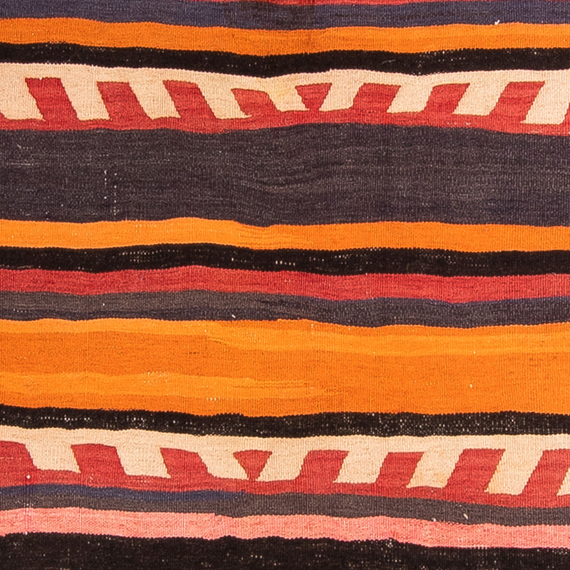 Alfombra de pasillo Alfombra Kelim - Antigua - 295 x 120 cm - multicolor