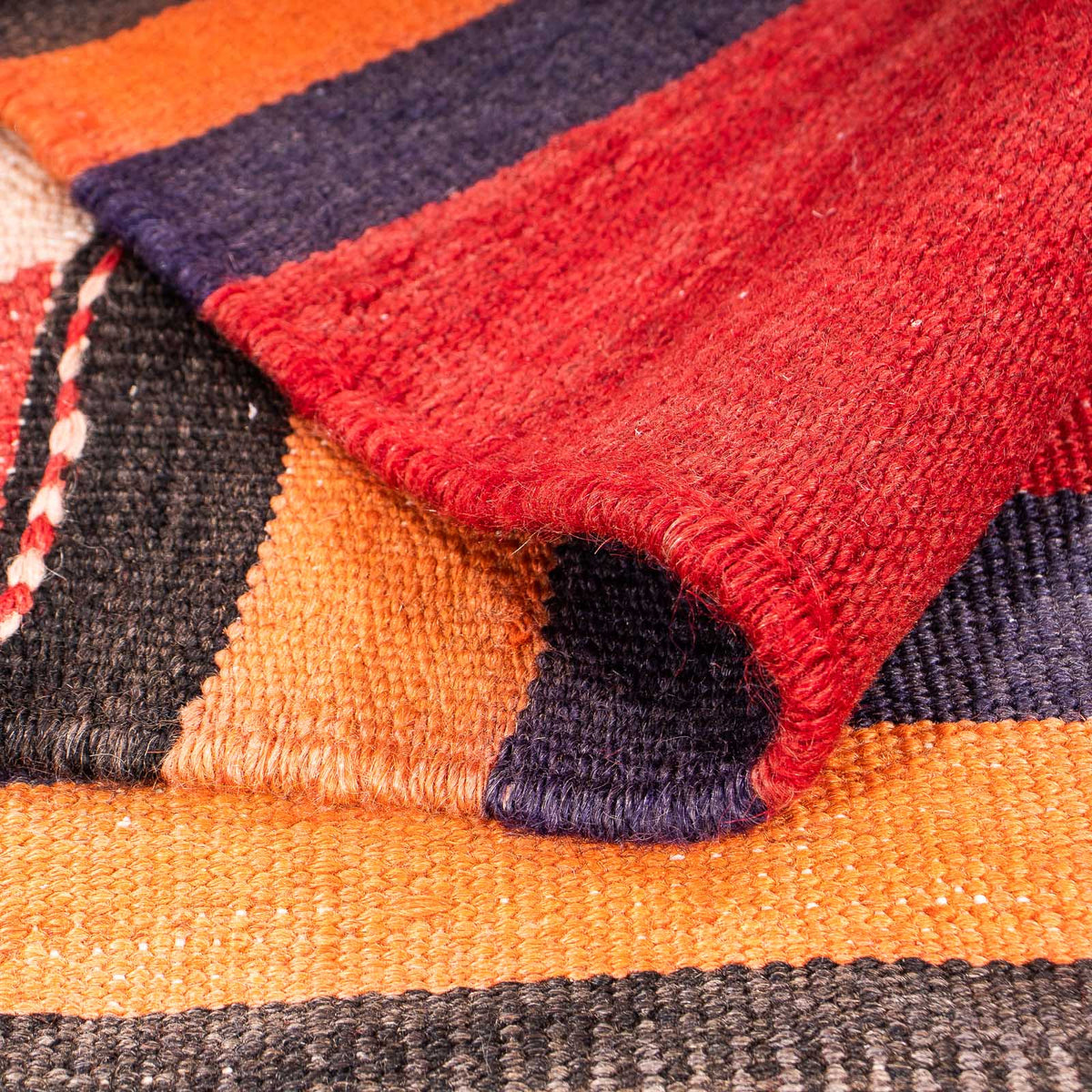 Alfombra Kelim - Antigua - 165 x 150 cm - multicolor