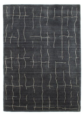 Alfombra de Nepal - 200 x 142 cm - gris