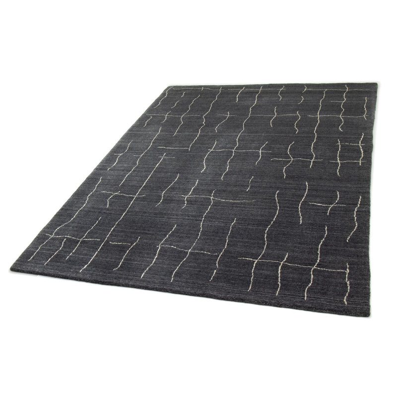 Alfombra de Nepal - 200 x 142 cm - gris