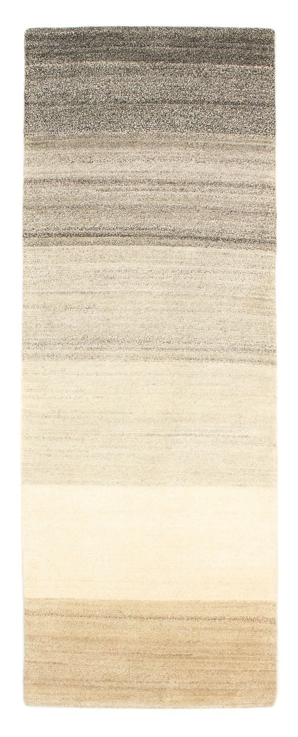 Alfombra de pasillo Alfombra de Nepal - 241 x 81 cm - natural