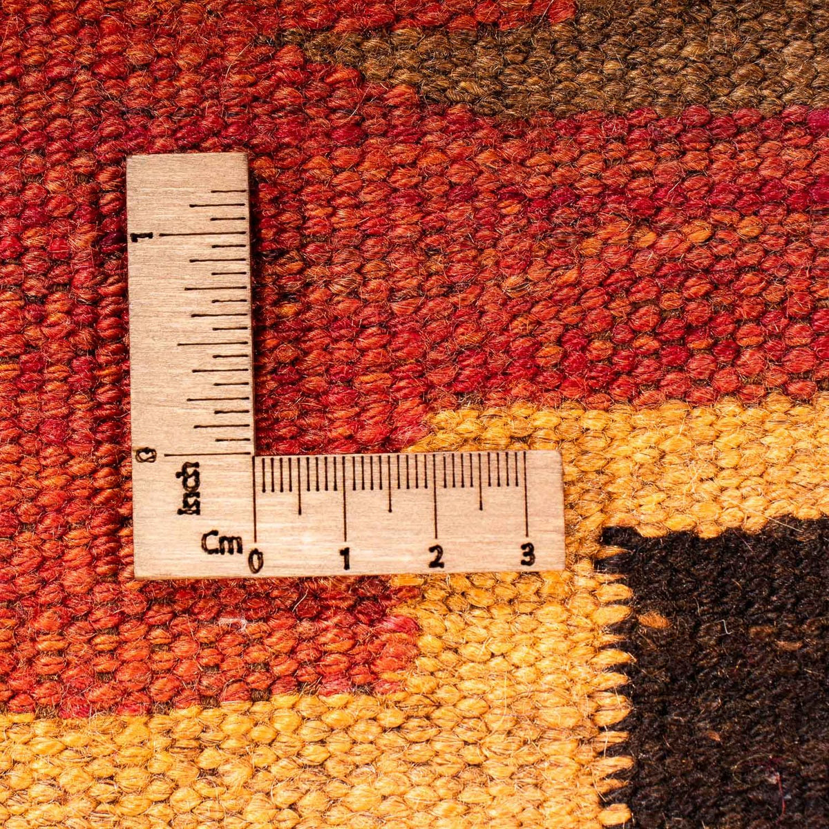 Alfombra de pasillo Alfombra Kelim - Antigua - 320 x 140 cm - multicolor