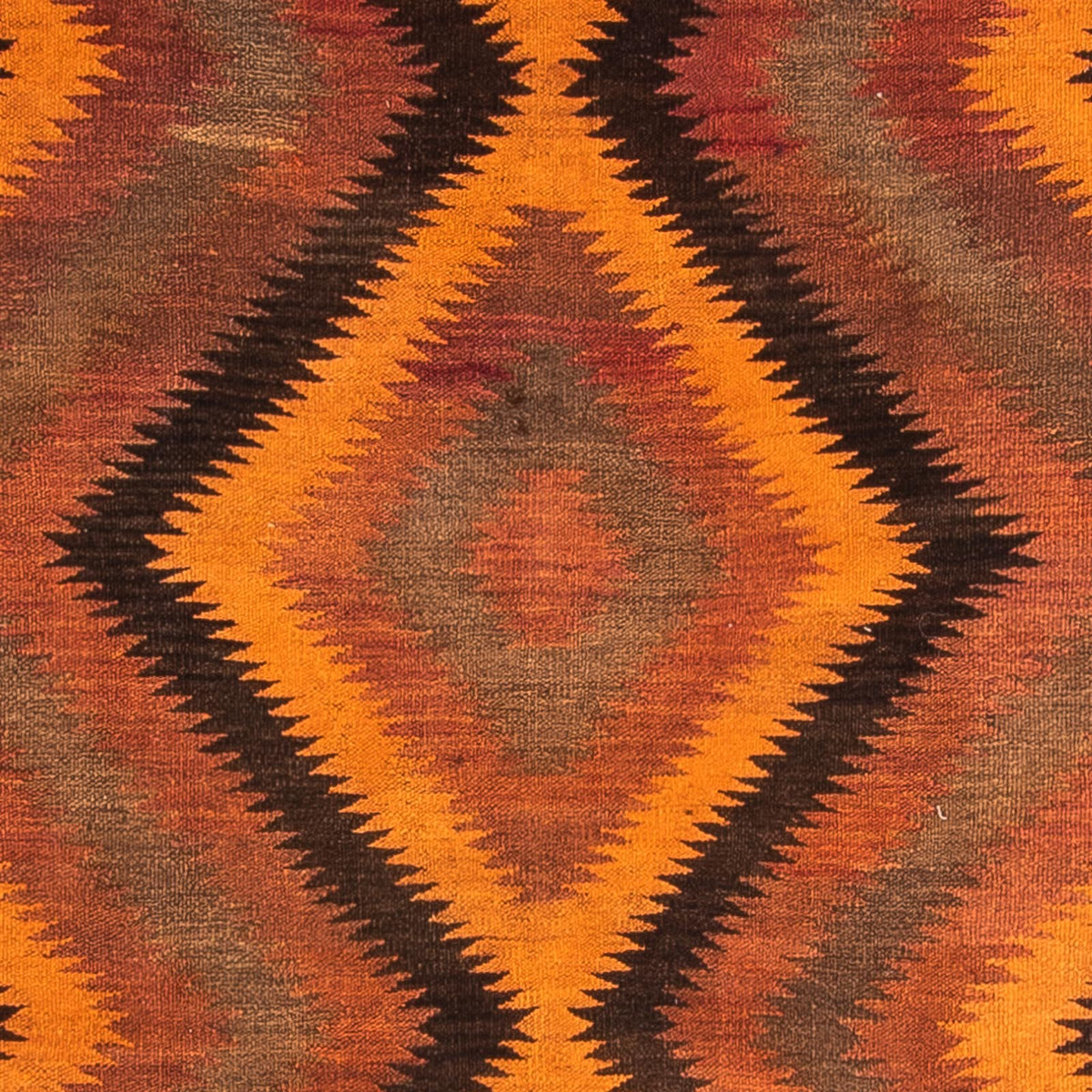 Alfombra de pasillo Alfombra Kelim - Antigua - 320 x 140 cm - multicolor