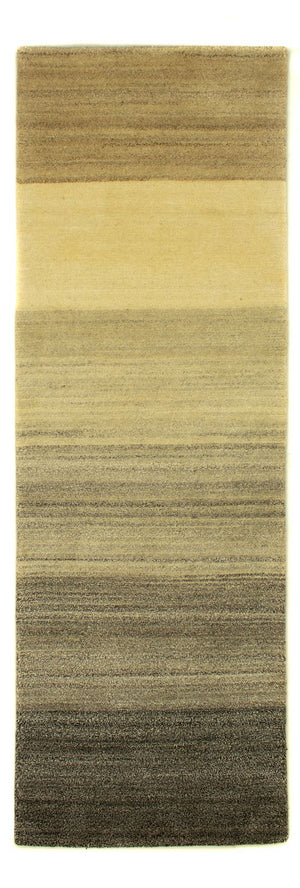 Alfombra de pasillo Alfombra de Nepal - 244 x 82 cm - natural
