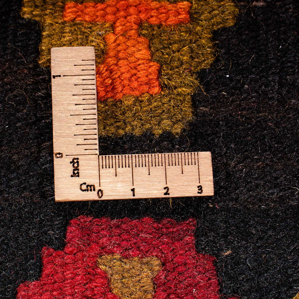 Alfombra de pasillo Alfombra Kelim - Antigua - 380 x 144 cm - multicolor