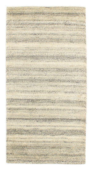 Alfombra de Nepal - 140 x 73 cm - gris