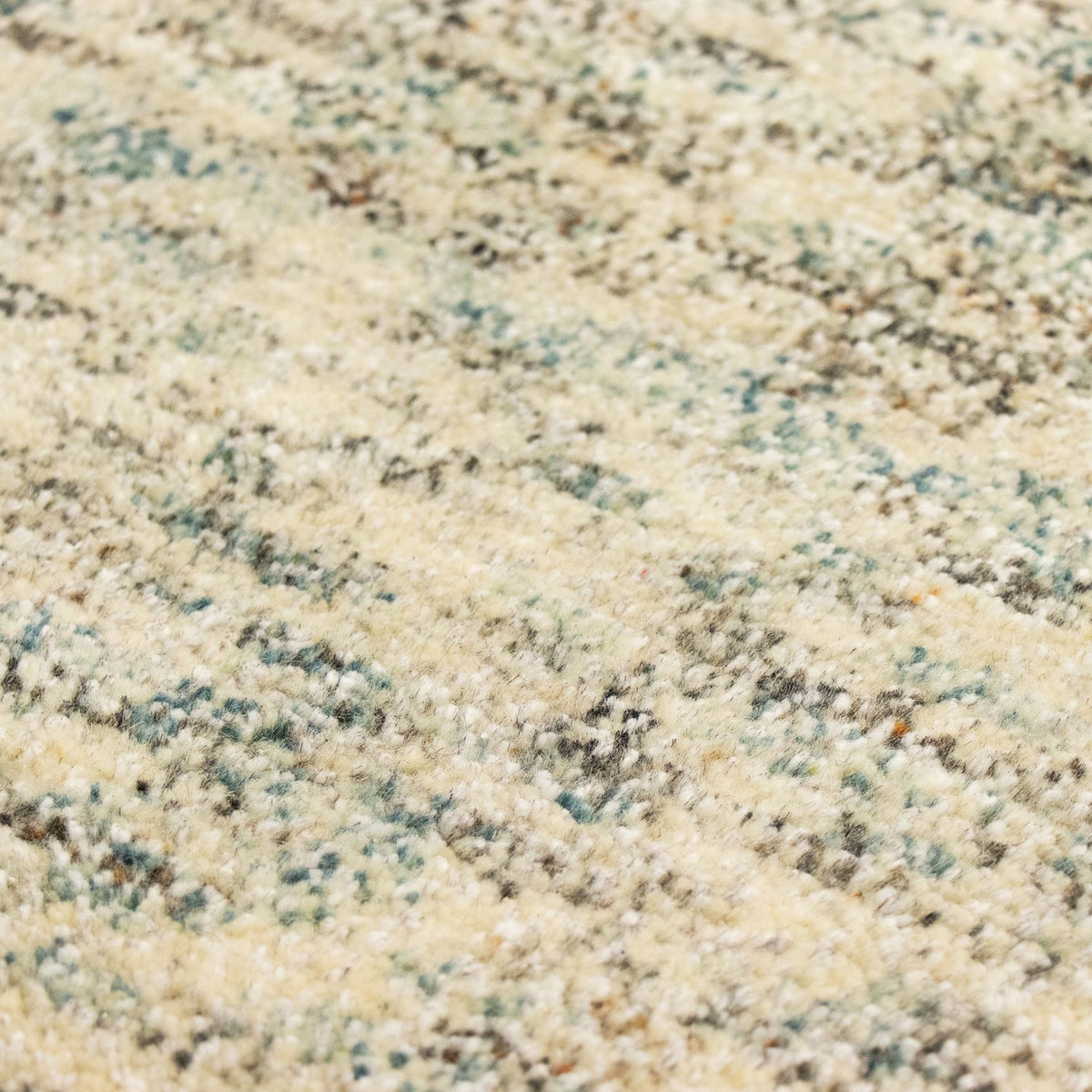 Alfombra de Nepal - 141 x 73 cm - gris