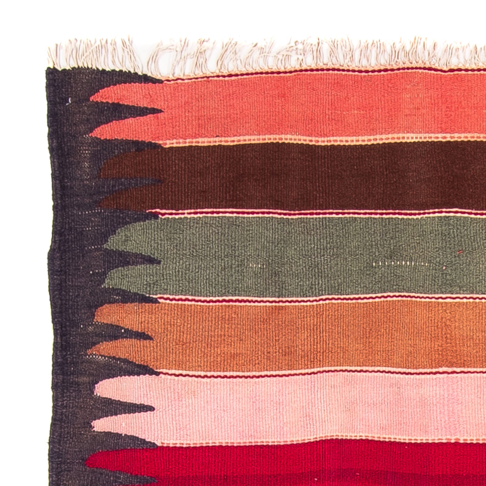 Alfombra Kelim - Antigua - 160 x 130 cm - multicolor