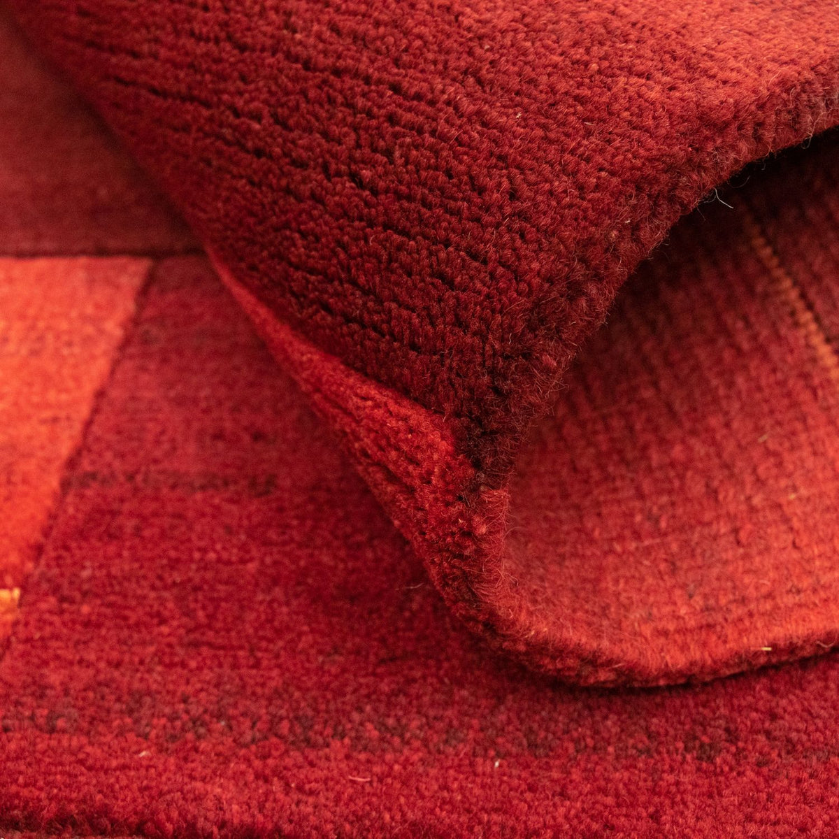 Alfombra de Nepal - 163 x 91 cm - rojo