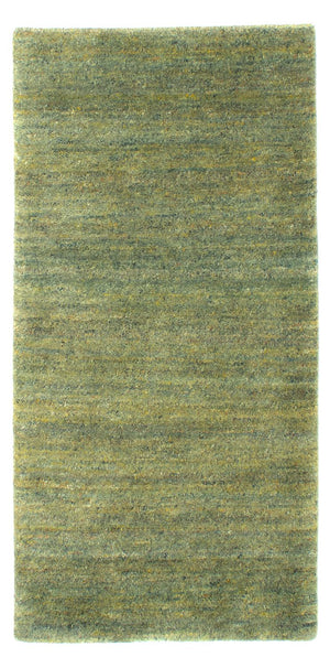 Alfombra de Nepal - 139 x 74 cm - verde