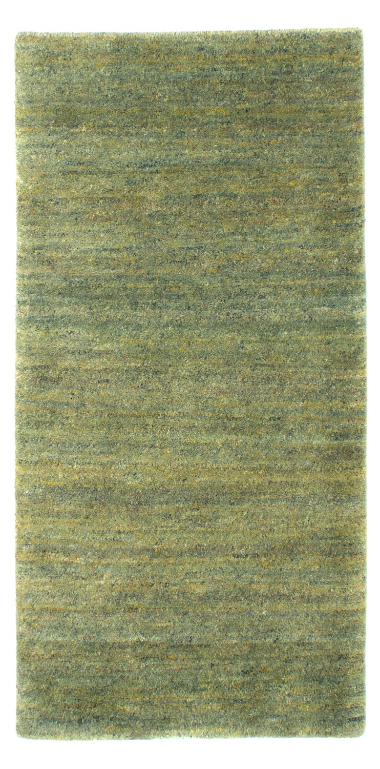Alfombra de Nepal - 139 x 74 cm - verde