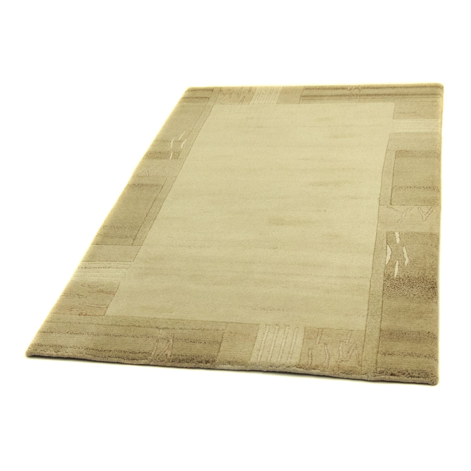 Alfombra de Nepal - 158 x 92 cm - beige