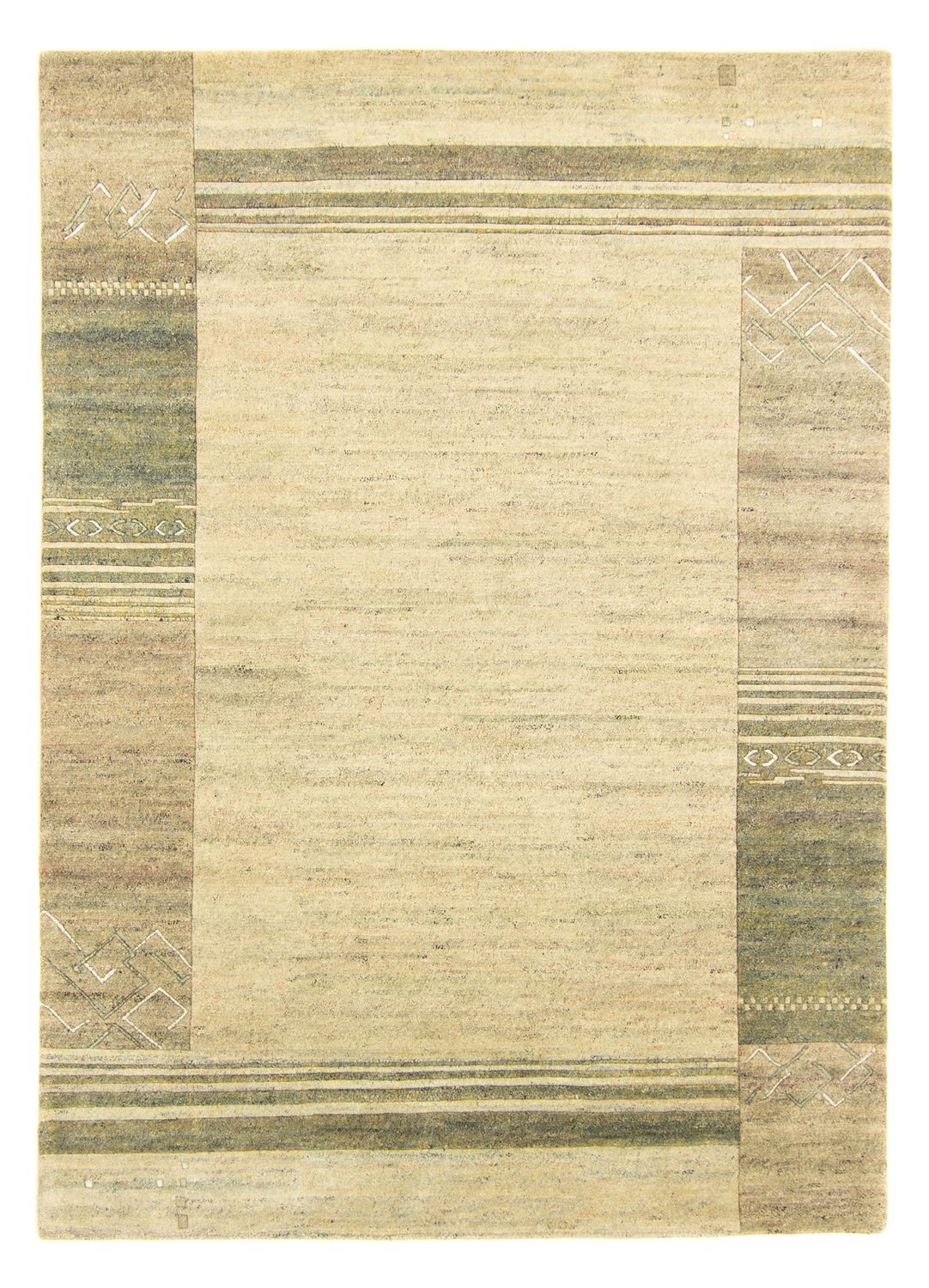 Alfombra de Nepal - 238 x 172 cm - verde
