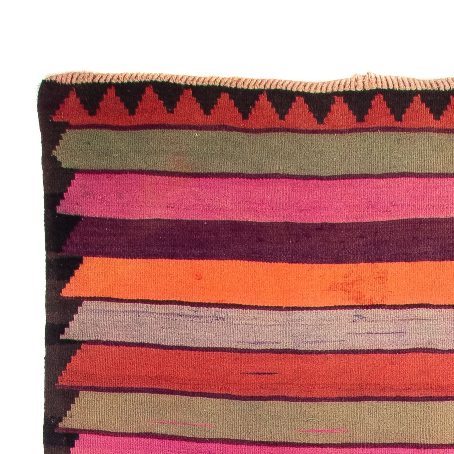 Alfombra Kelim - Antigua - 340 x 180 cm - multicolor
