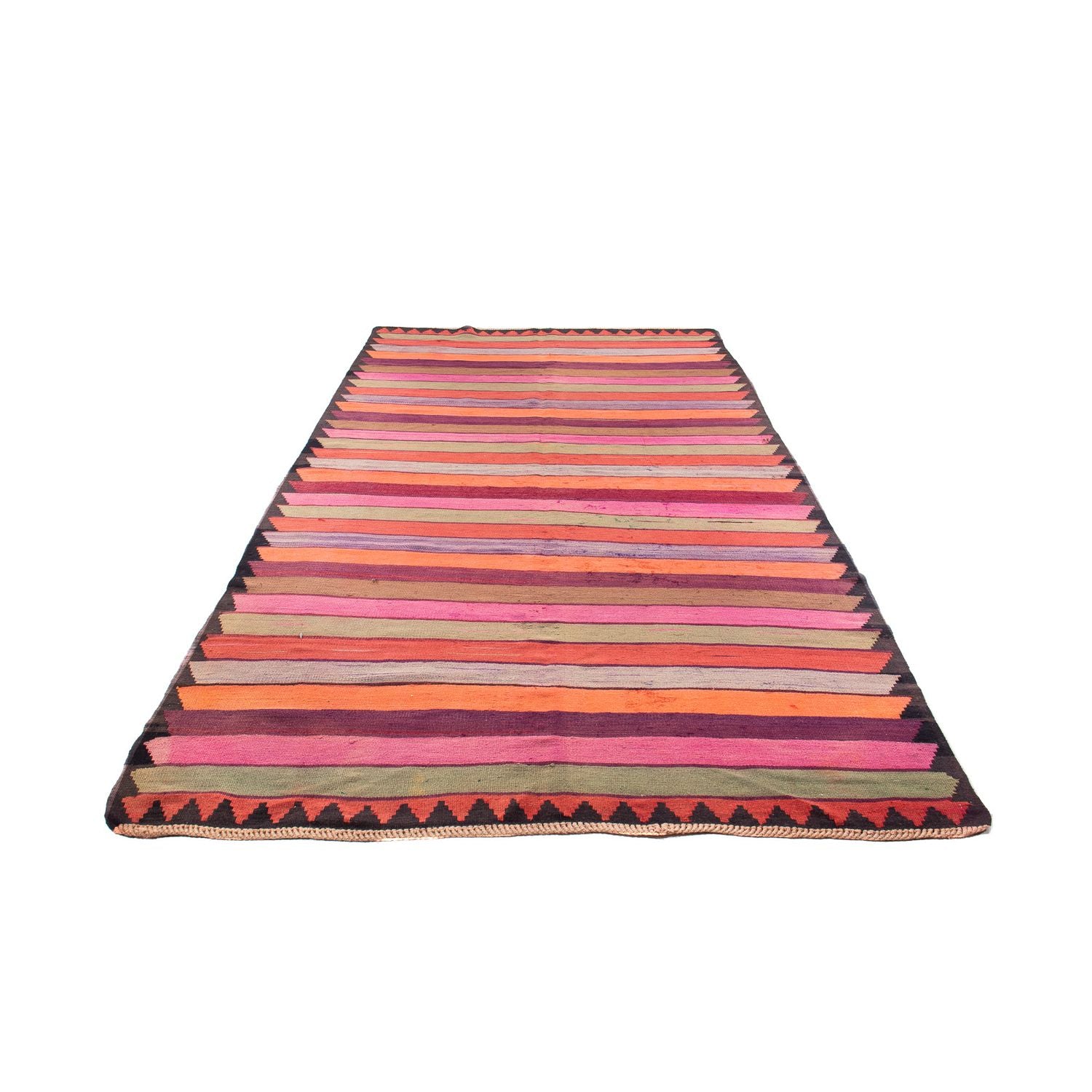 Alfombra Kelim - Antigua - 340 x 180 cm - multicolor