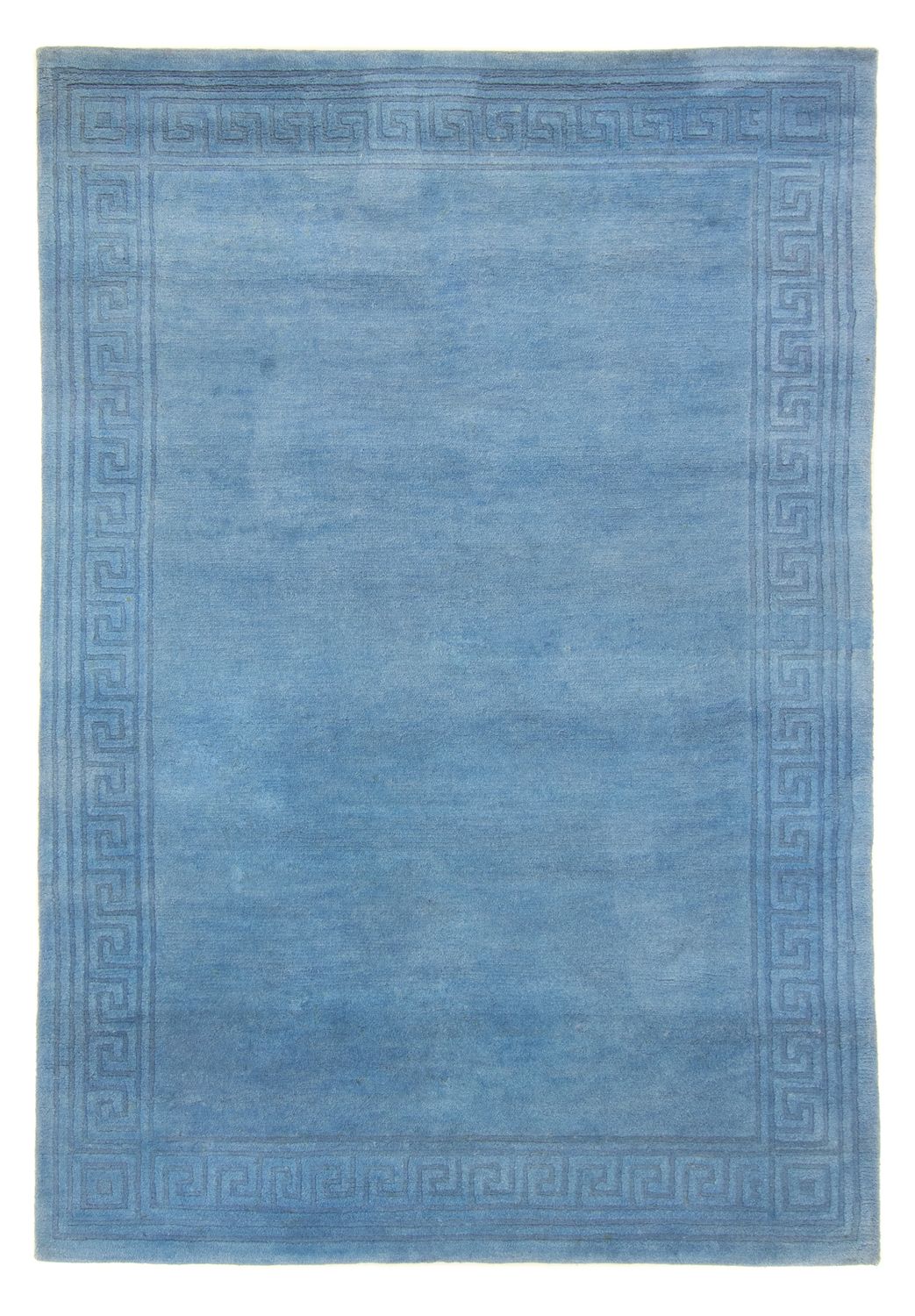 Alfombra de Nepal - 200 x 141 cm - azul