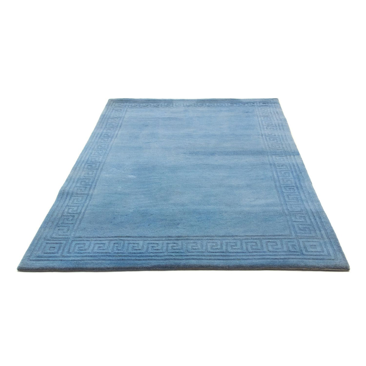 Alfombra de Nepal - 200 x 141 cm - azul