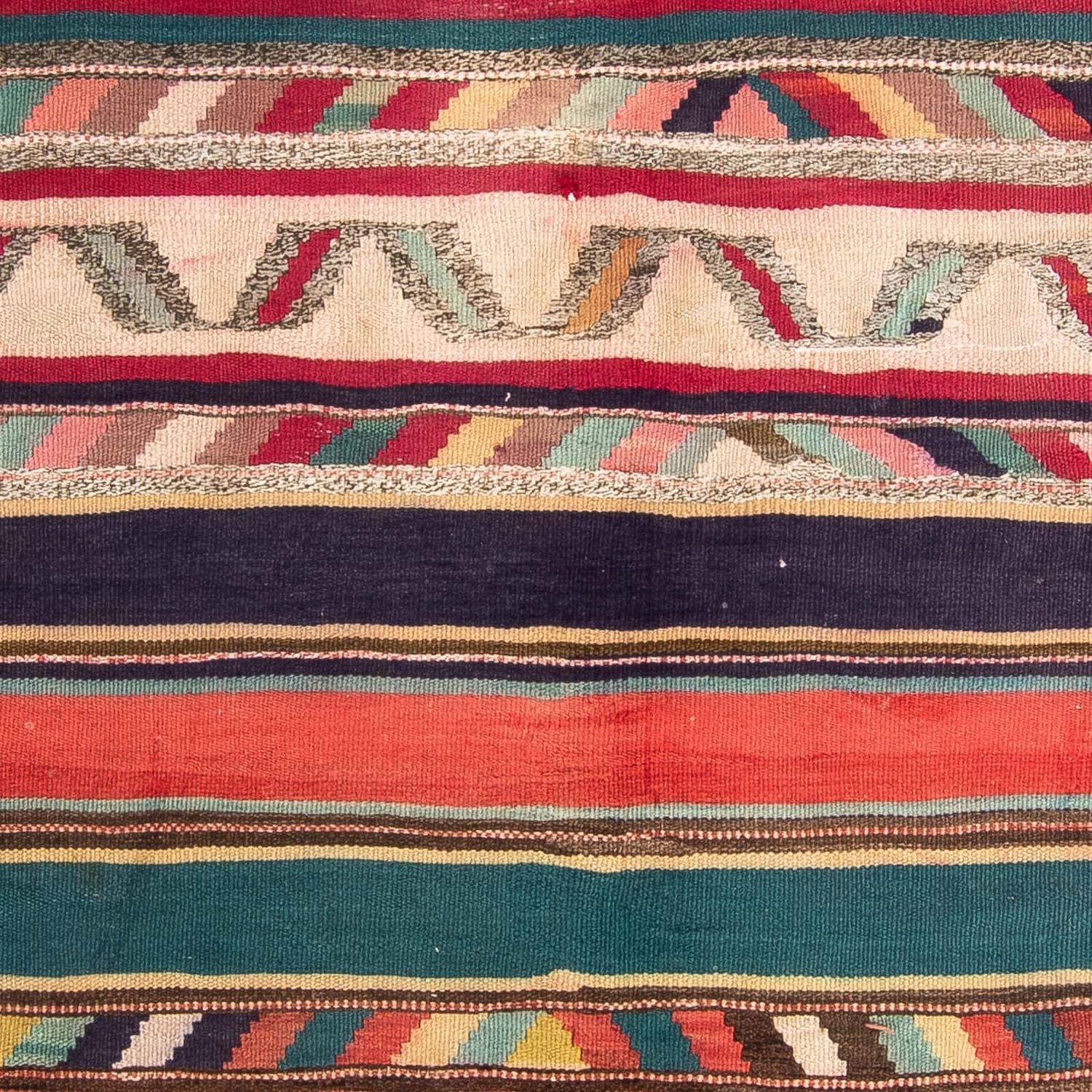 Alfombra Kelim - Antigua - 204 x 184 cm - multicolor