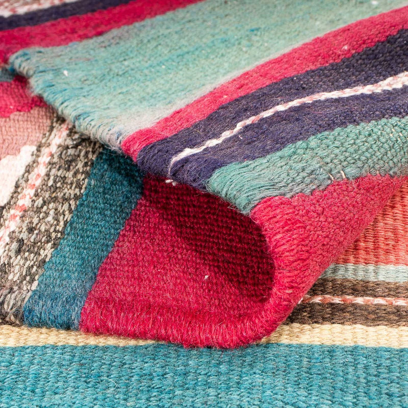 Alfombra Kelim - Antigua - 204 x 184 cm - multicolor