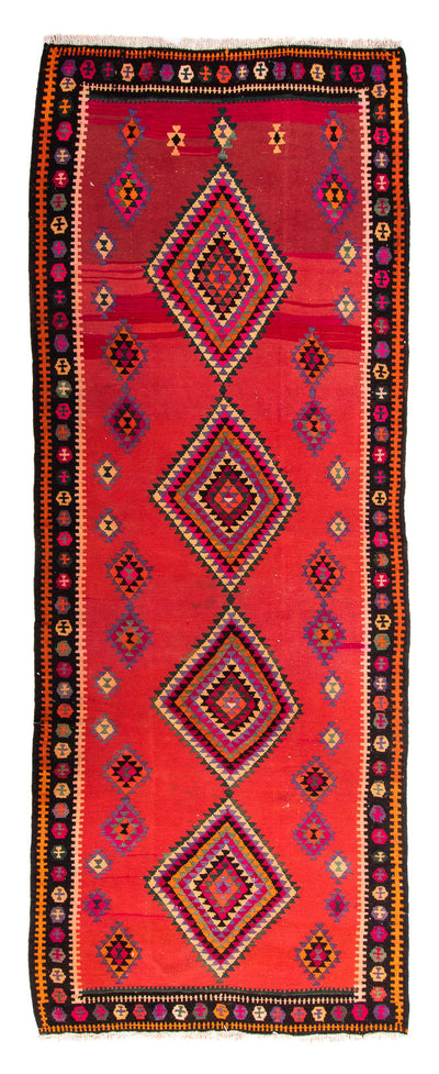 Kilim antiguo Alfombra 155x390cm