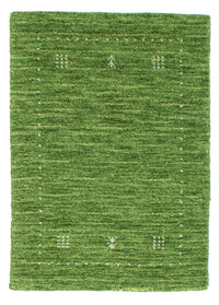 Alfombra Gabbeh - Softy - 88 x 62 cm - verde