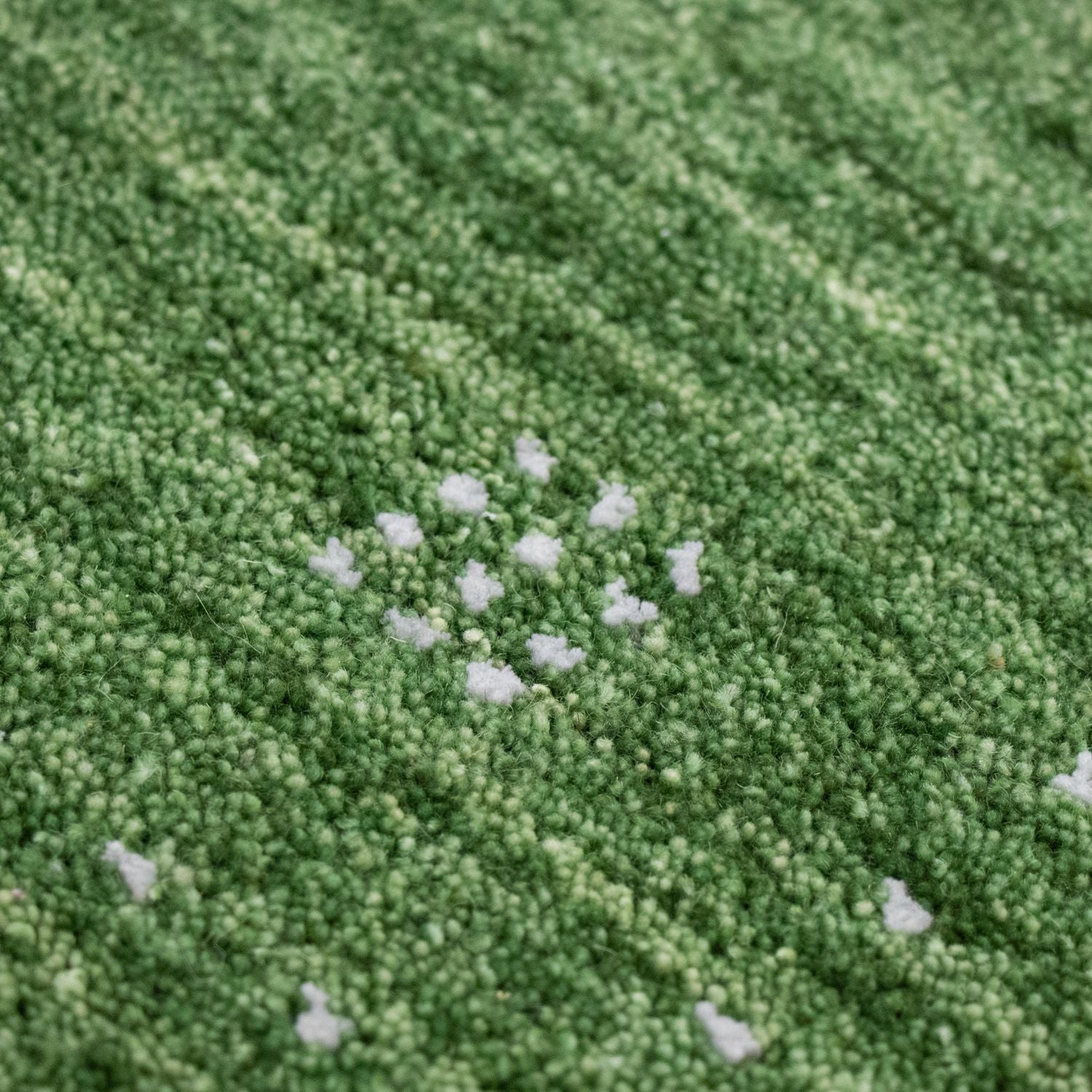 Alfombra Gabbeh - Softy - 88 x 62 cm - verde