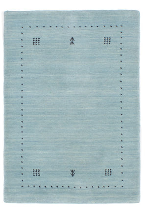Alfombra Gabbeh - Softy - 95 x 65 cm - turquesa