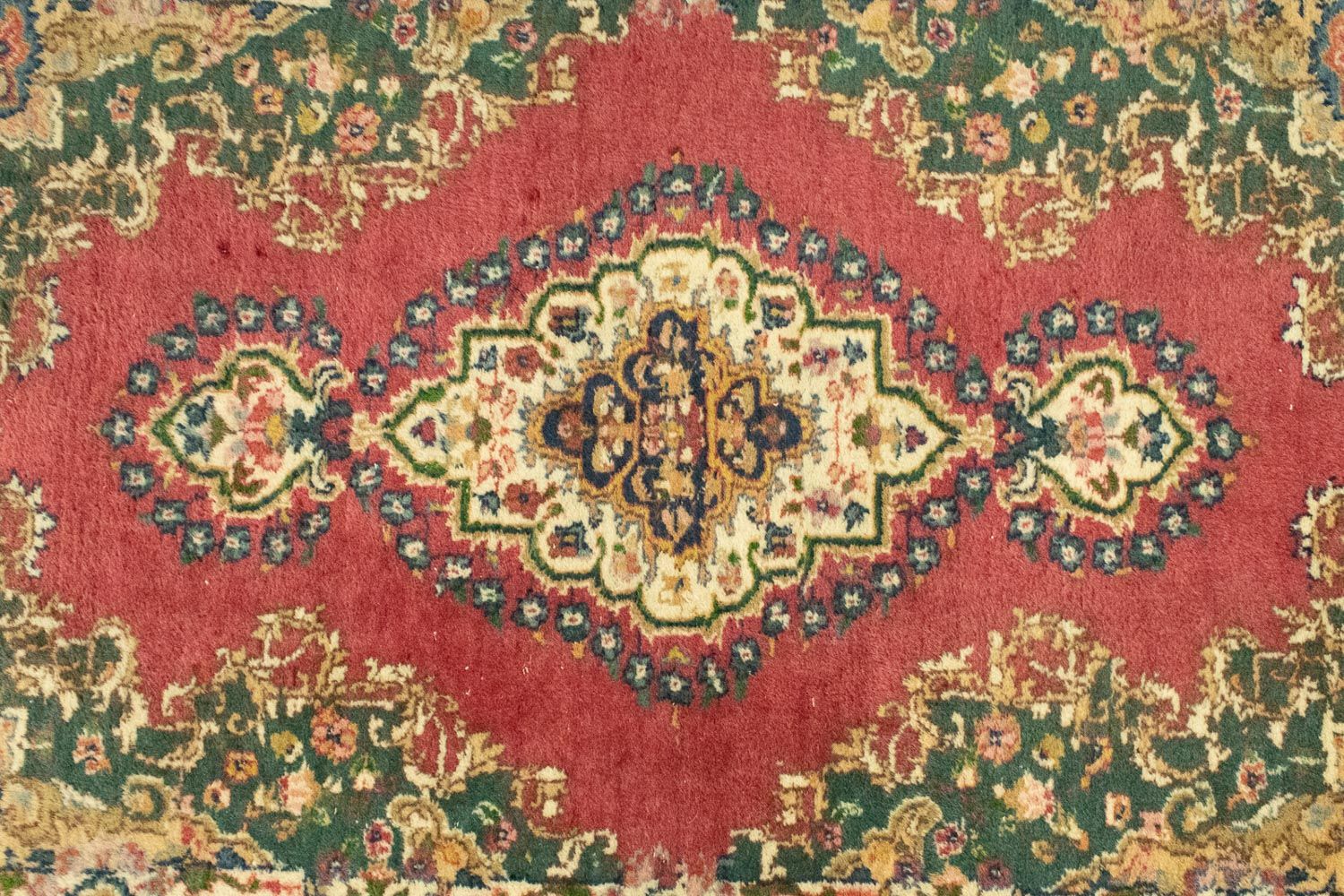 Alfombra persa - Clásica - 131 x 83 cm - rojo