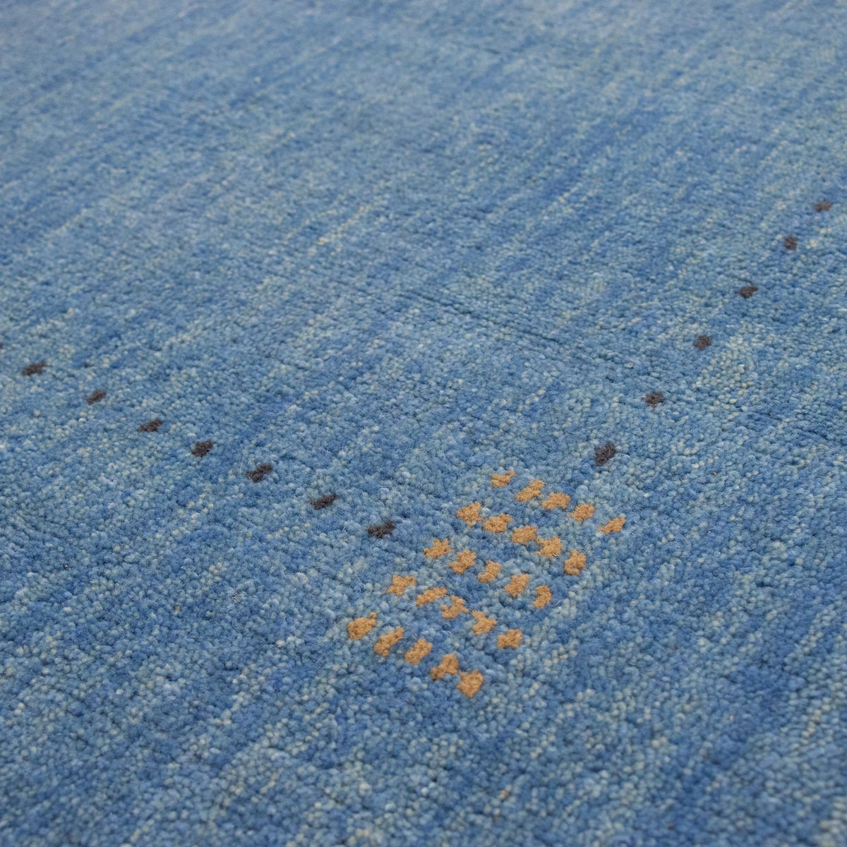 Alfombra Gabbeh - Softy - 163 x 122 cm - azul