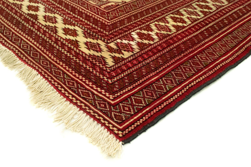 Alfombra Turkaman - 185 x 135 cm - rojo