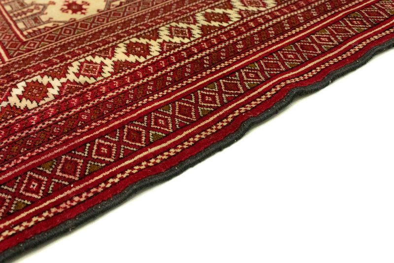 Alfombra Turkaman - 185 x 135 cm - rojo