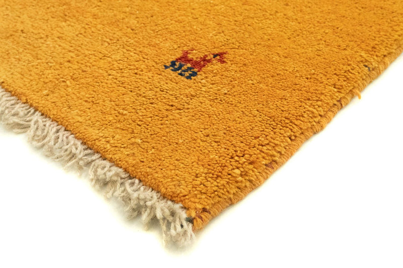 Alfombra de pasillo Alfombra Gabbeh - Persa - 231 x 87 cm - amarillo