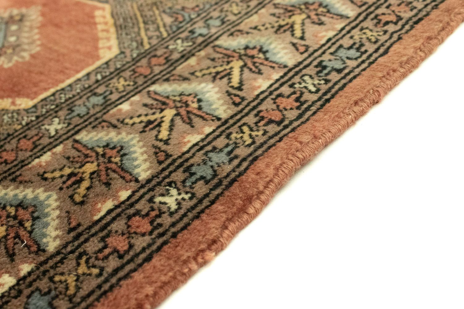 Alfombra de pasillo Alfombra Pakistani - 257 x 80 cm - naranja