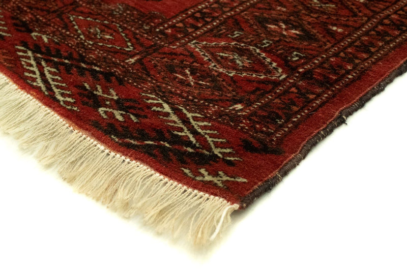 Alfombra Turkaman - 174 x 128 cm - rojo