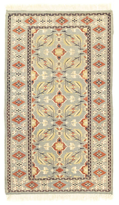 Alfombra Pakistani - 153 x 90 cm - gris