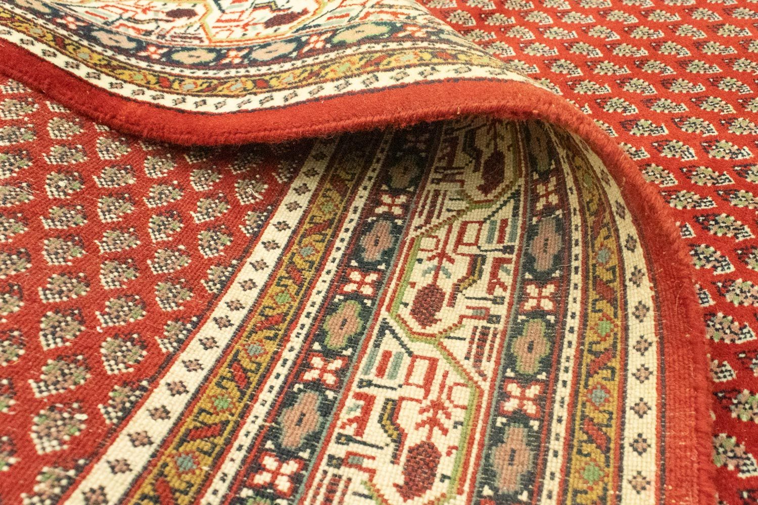 Alfombra oriental - 242 x 173 cm - rojo