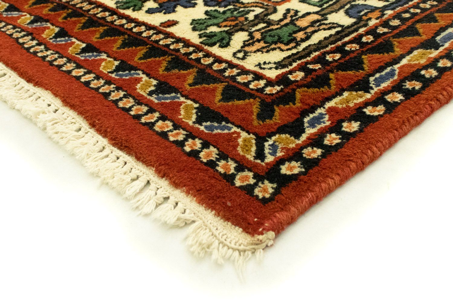 Alfombra persa - Nómada - 394 x 296 cm - multicolor