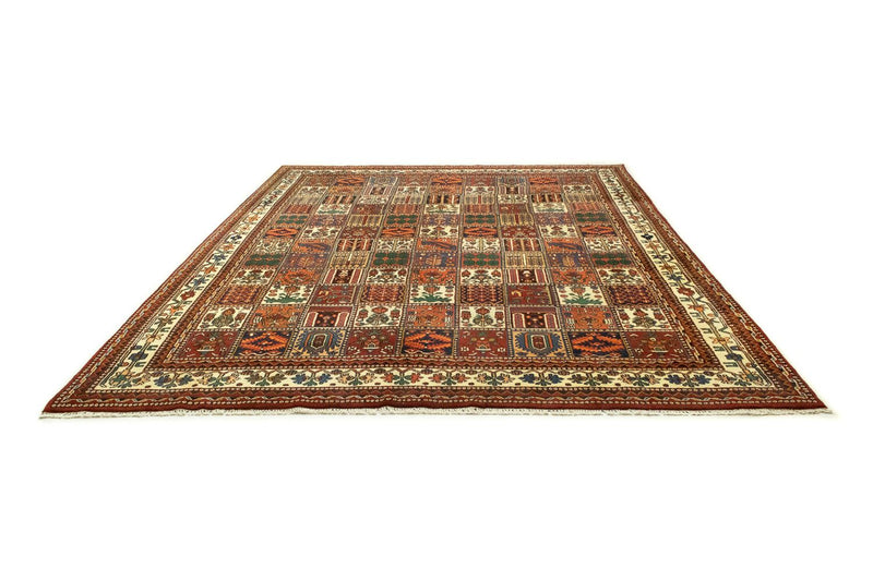 Alfombra persa - Nómada - 394 x 296 cm - multicolor