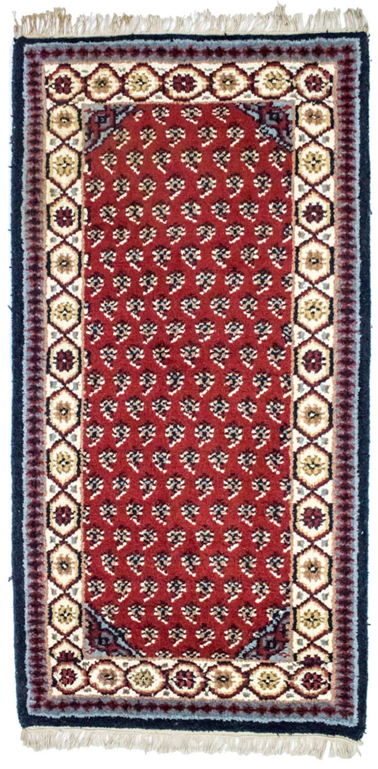 Alfombra oriental - 160 x 90 cm - rojo