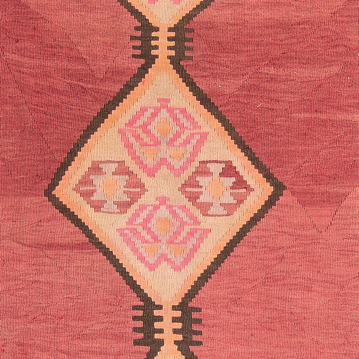 Kilim antiguo Alfombra 200x435cm