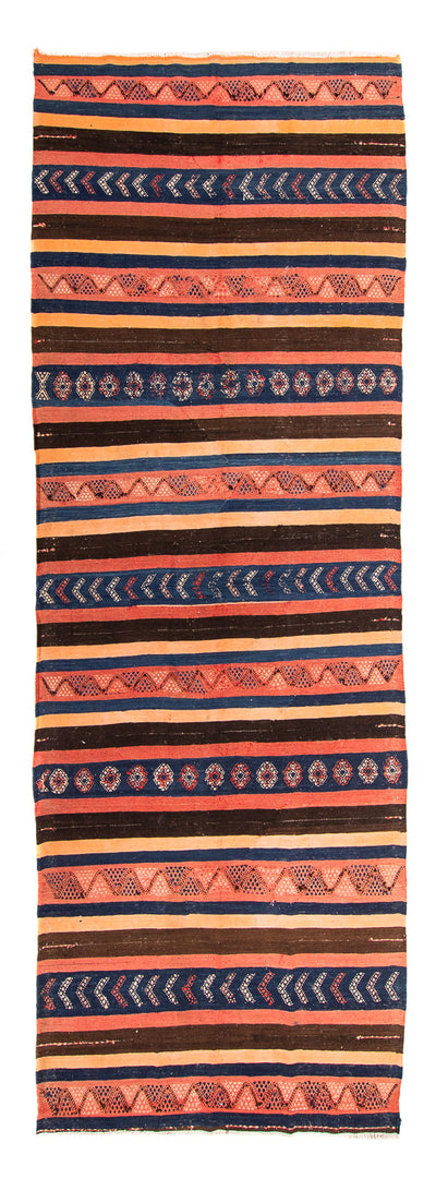 Kilim antiguo Alfombra 130x345cm