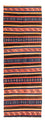 Alfombra de pasillo Alfombra Kelim - Antigua - 345 x 130 cm - multicolor