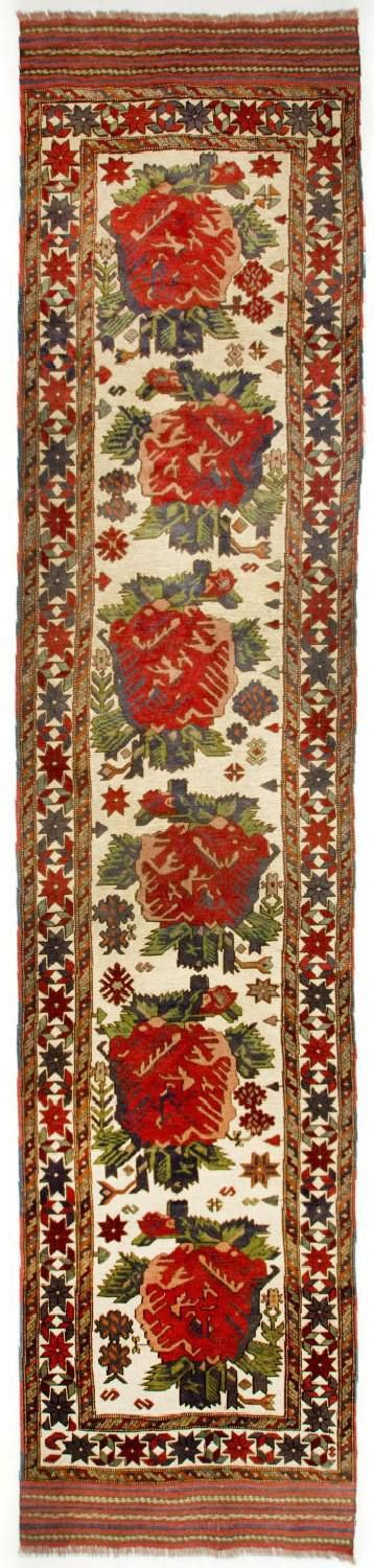 Kilim afgano Alfombra 82x370cm