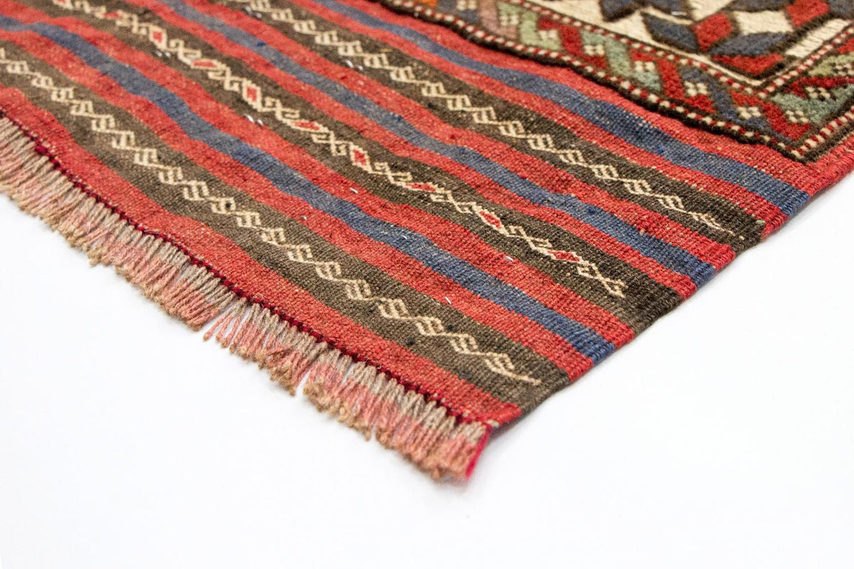 Kilim afgano Alfombra 82x370cm