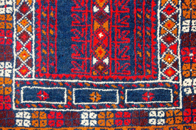 Alfombra Belutsch - 123 x 75 cm - multicolor