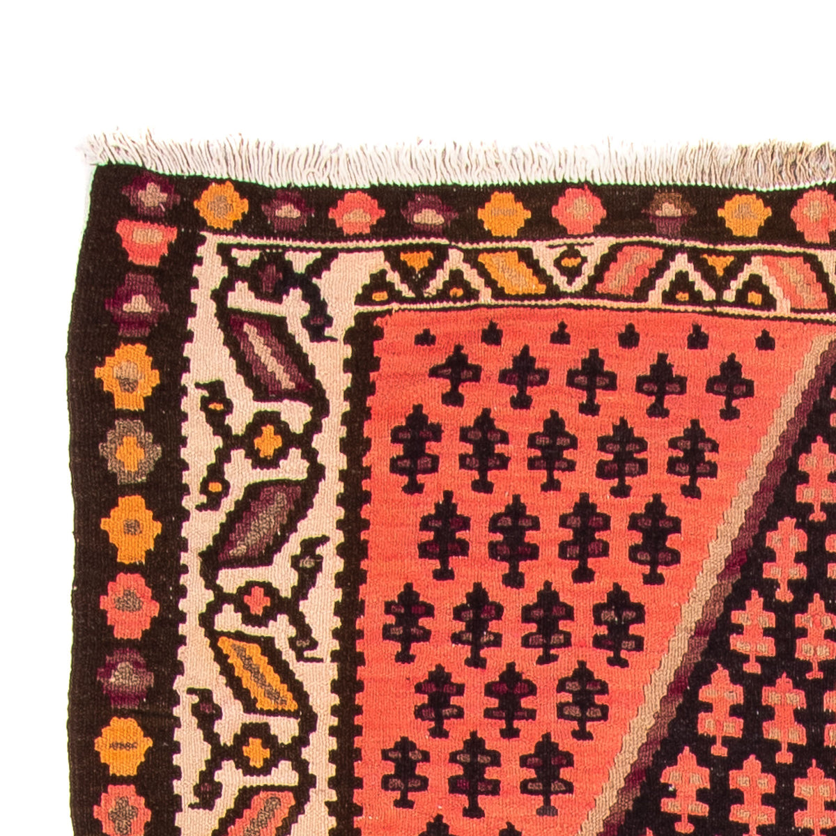 Kilim antiguo Alfombra 145x270cm