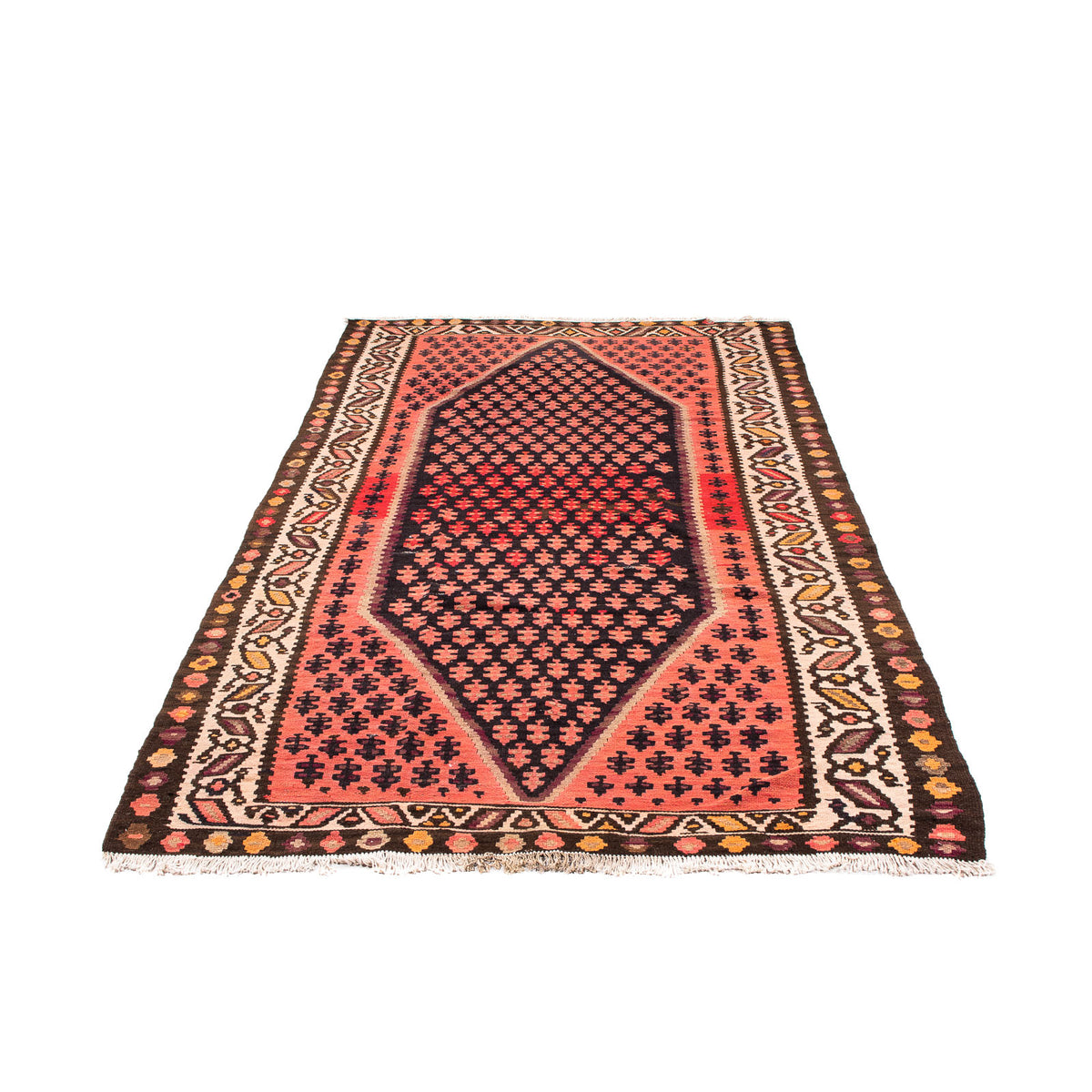 Alfombra Kelim - Antigua - 270 x 145 cm - multicolor