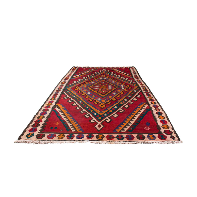 Alfombra de pasillo Alfombra Kelim - Antigua - 323 x 167 cm - multicolor