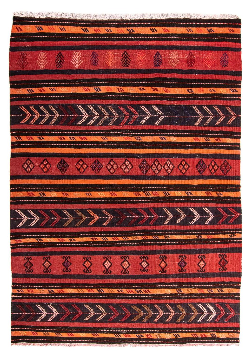 Alfombra Kelim - Antigua - 225 x 165 cm - multicolor